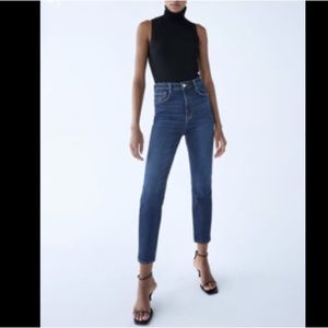 Zara vintage hi-rise skinny jeans